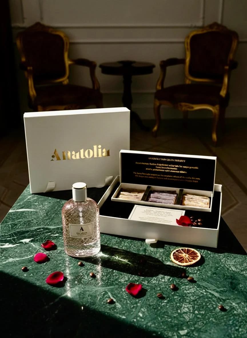 Gül Kolonyası Premium Hediye Seti görsel 2